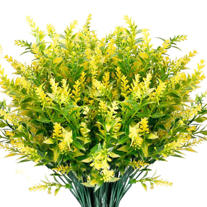 BowLift | Florabell 12 Piece Set Artificial Lavender | Artificial Plants for Weddings, Vases, Garlands & Decoration | For Indoor & Outdoor
