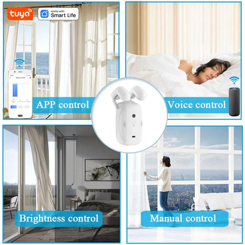 GlideEase — Comfortable curtain control that instantly relaxes your life | Bowlift