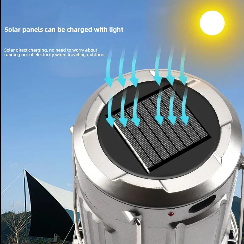 Built-in Fan Fishing LED Tent Lamp | Bowlift