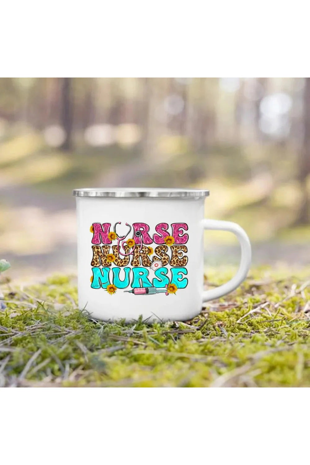 Life Enamel Coffee Mug | Bowlift