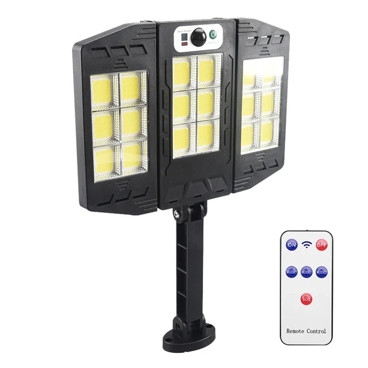 BowLift | Solar Wall Light LumiSeca | 800 LEDs Super Bright | With Motion Sensor | 3 Lighting Modes | Waterproof for Garden & Outdoor
