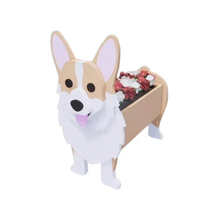 BowLift | Flower pot - Pawsome - Dog plant container - Various breeds