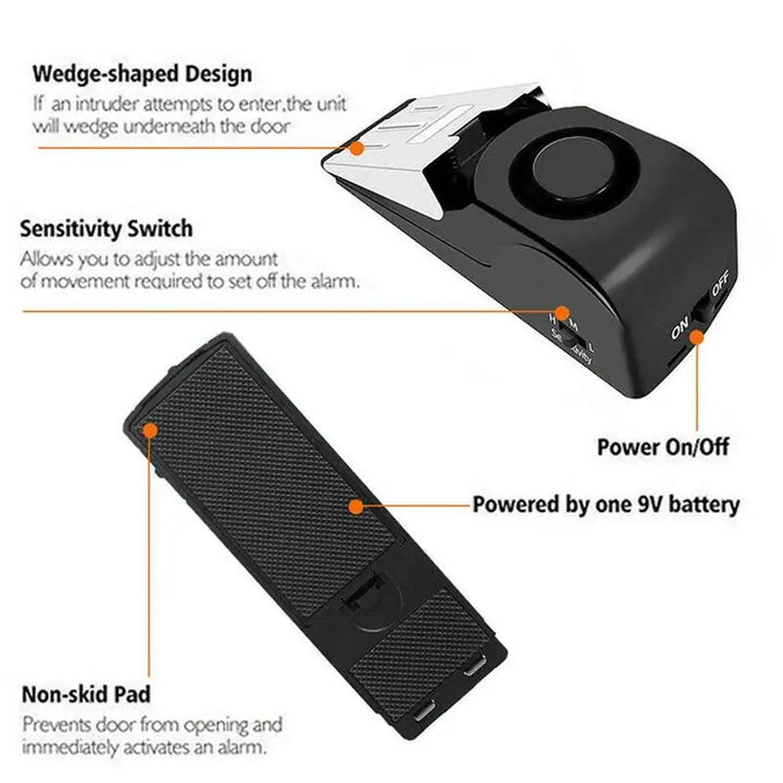 BowLift | Anti-theft Door Stopper Alarm