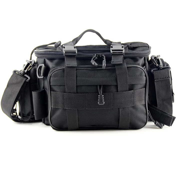 BowLift | Multi-Pocket Fishing Tackle Bag and Gear Organizer Waist Pack Messenger Handbag