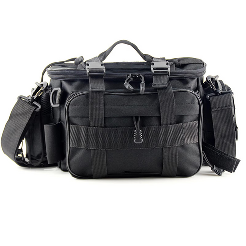 BowLift | Multi-Pocket Fishing Tackle Bag and Gear Organizer Waist Pack Messenger Handbag