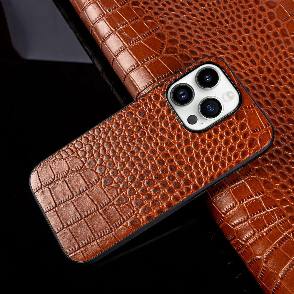 BowLift | Cosmo genuine leather iPhone case