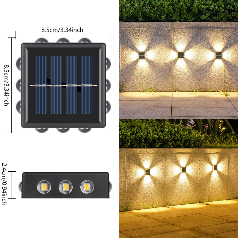 BowLift | SolarVibe – Sustainable Solar Wall Light for Modern Outdoors