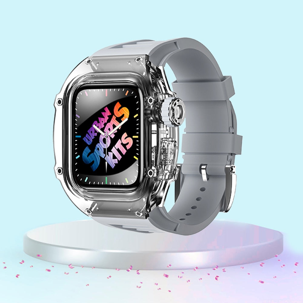 BowLift | Transparent Smart Watch Strap Mod Kit Case