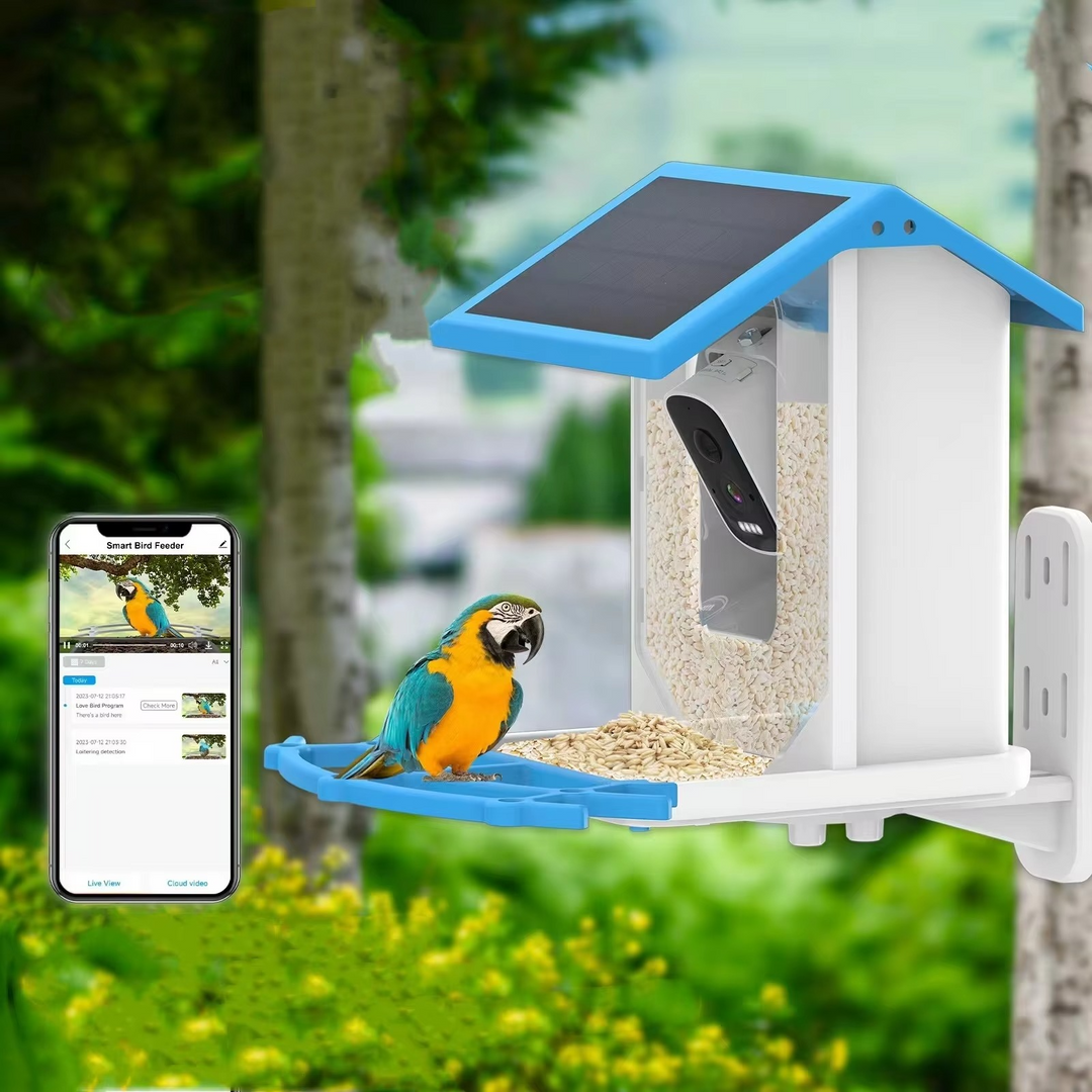 BowLift | Solar-Powered Smart Bird Feeder with HD AI Camera