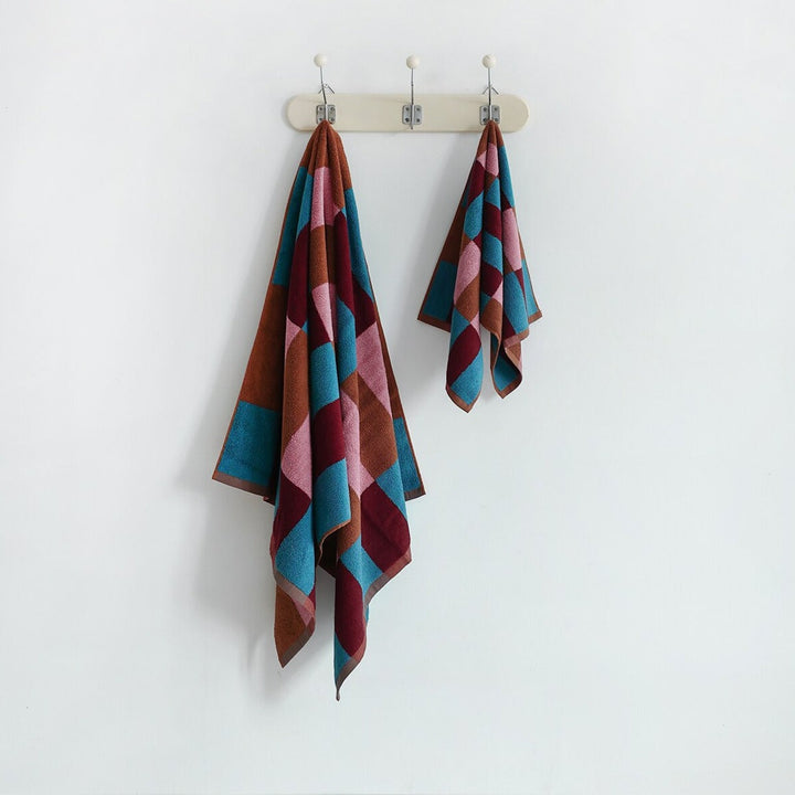 Colour Block Towels - Small Tile | Bowlift