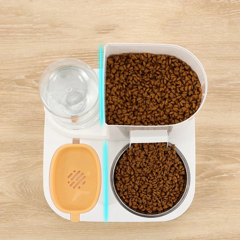 BowLift | Feedipet Food & Water Dispenser for Cats & Dogs | Automatic Refill | 2-in-1 Bowl Set