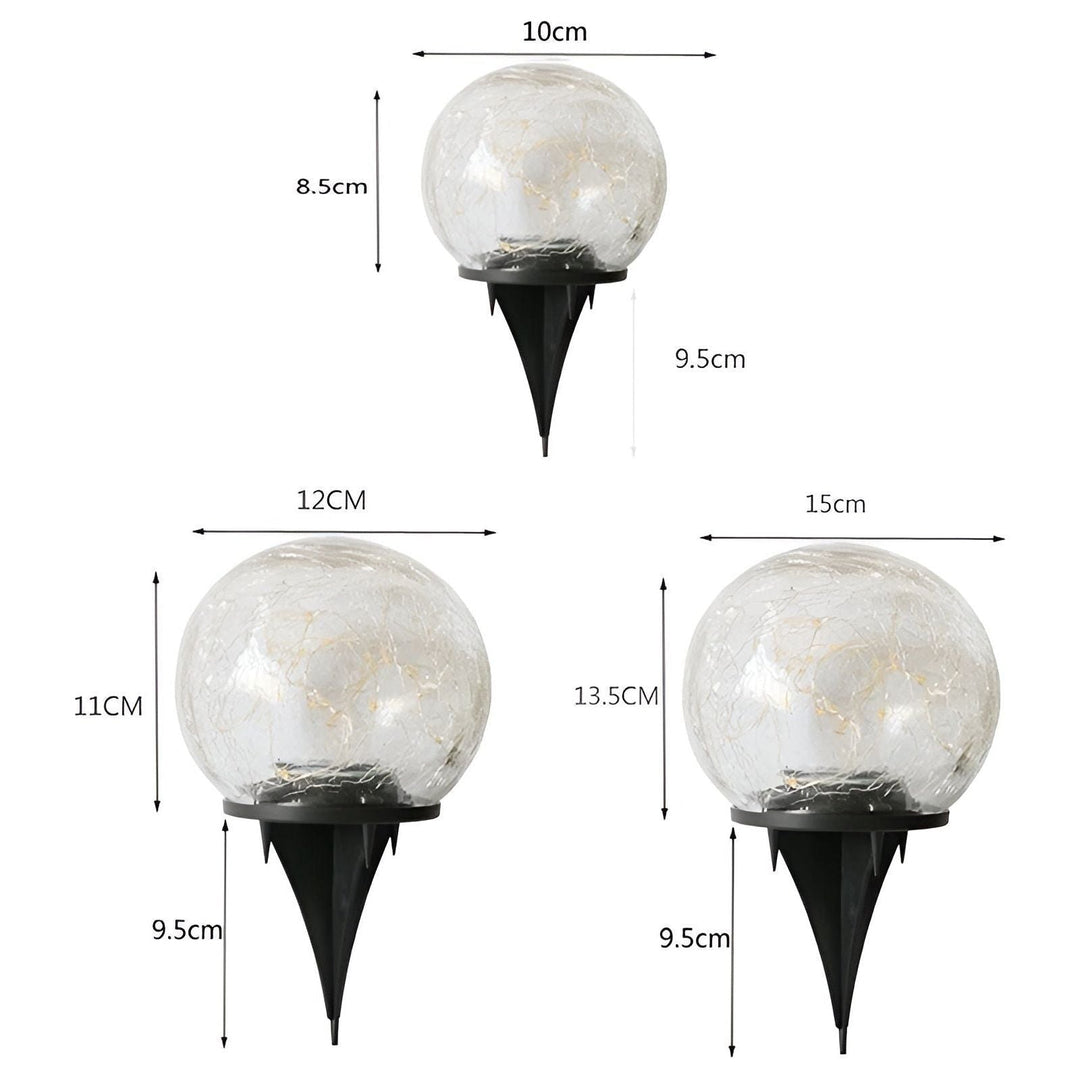 GardenGlimmer Light - Outdoor Waterproof Solar-LED Garden Light | Bowlift