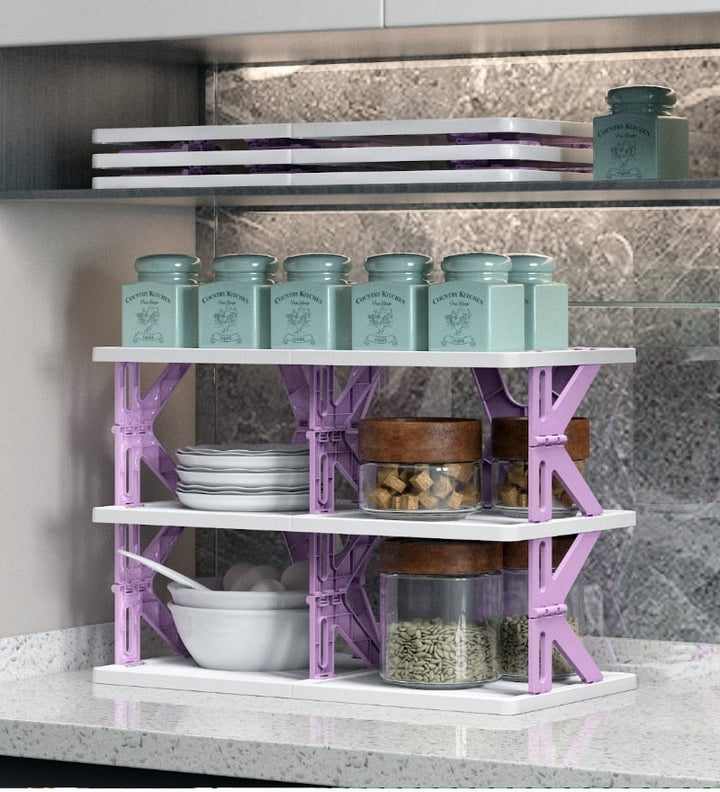 BowLift | Space Saving Foldable Stackable Shoe Storage Rack