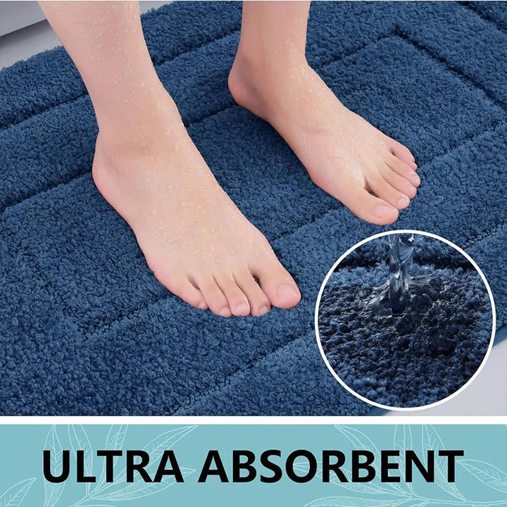 Microfiber Bath Mat Double Layer | Bowlift