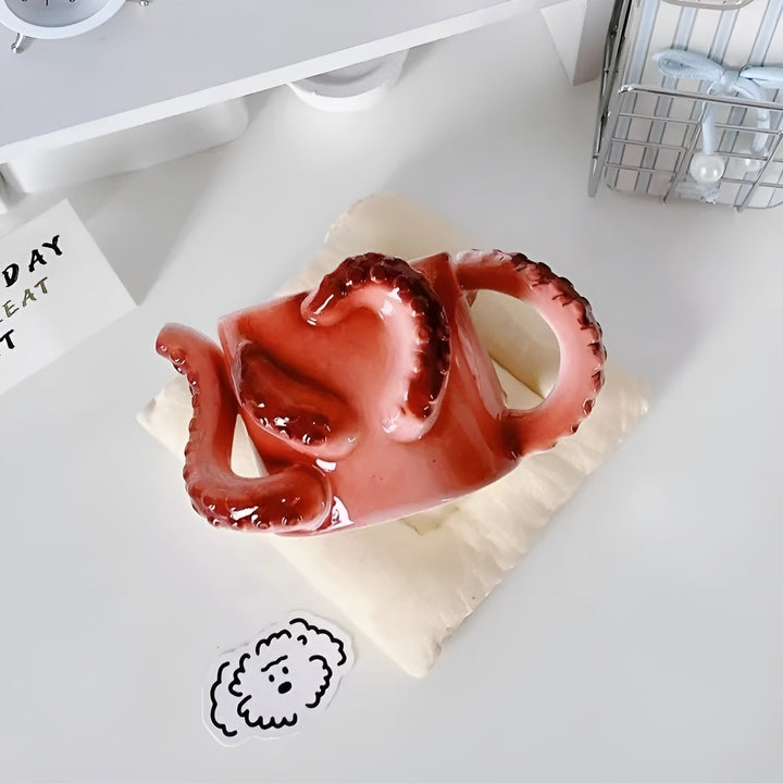 BowLift | Octopus Tentacle Ceramic Coffee Mug