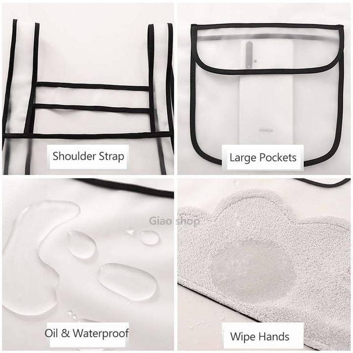 BowLift | Transparent Waterproof Kitchen Apron