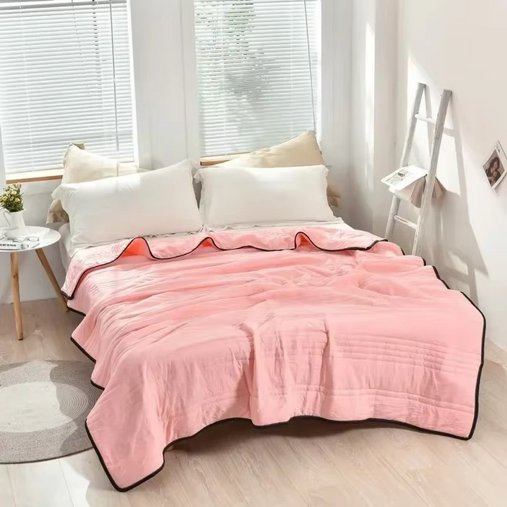 BowLift | Summer Lightweight Quilt Solid Color All Season Comforter for Double Bed