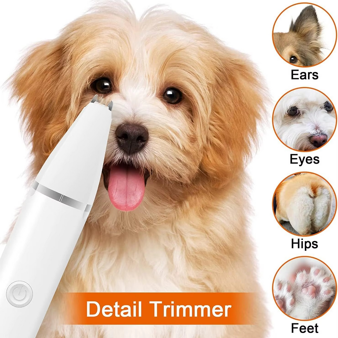 BowLift | Ultimate Pet Grooming Kit: Quiet Hair Clipper, Nail Grinder & Paw Trimmer