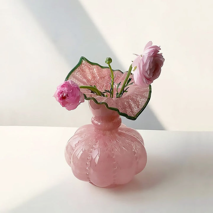 Glass Pumpkin Vase | Bowlift