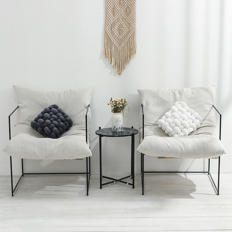 Knotted Ball Decorative Pillow | Bowlift