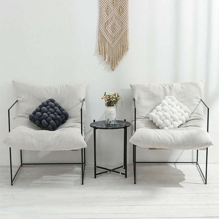 Knotted Ball Decorative Pillow | Bowlift