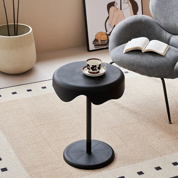 BowLift | Small Side Table with Minimalist Design for Living Room and Bedroom