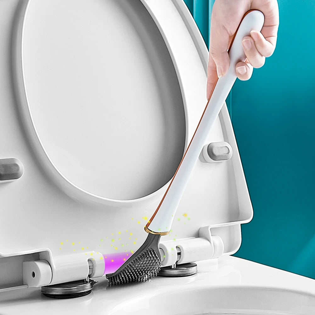 SumiClean - Slim Silicon Toilet Brush for Your Bathroom Bowlift