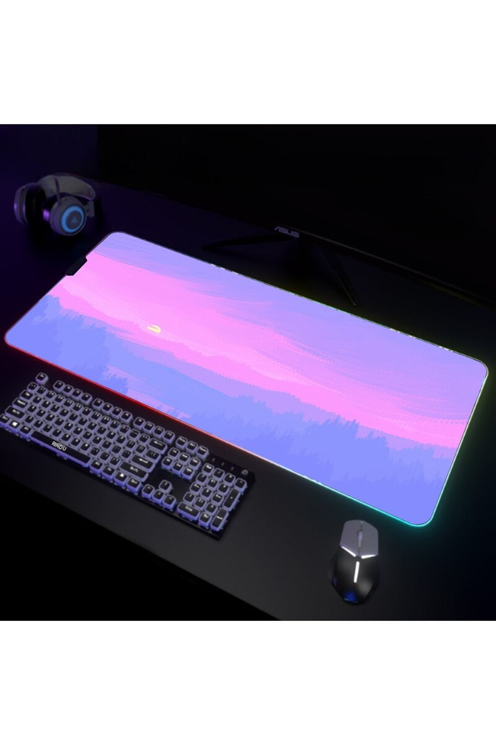 LED Gaming Mouse Pad | Bowlift