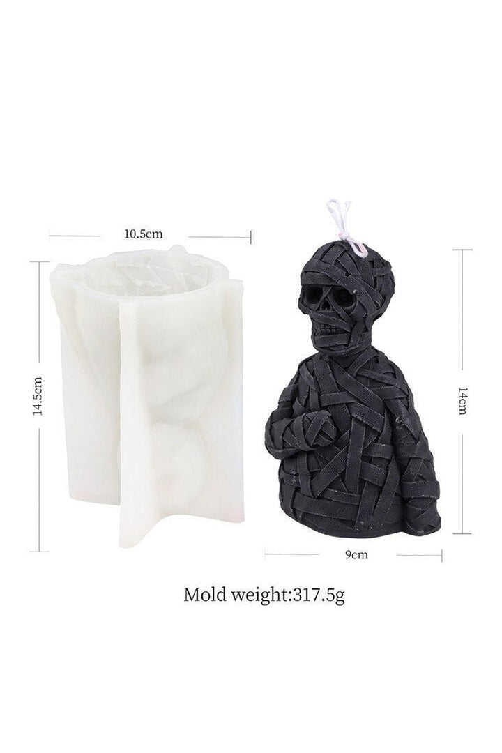 Skull Scary Candle Shape | Bowlift