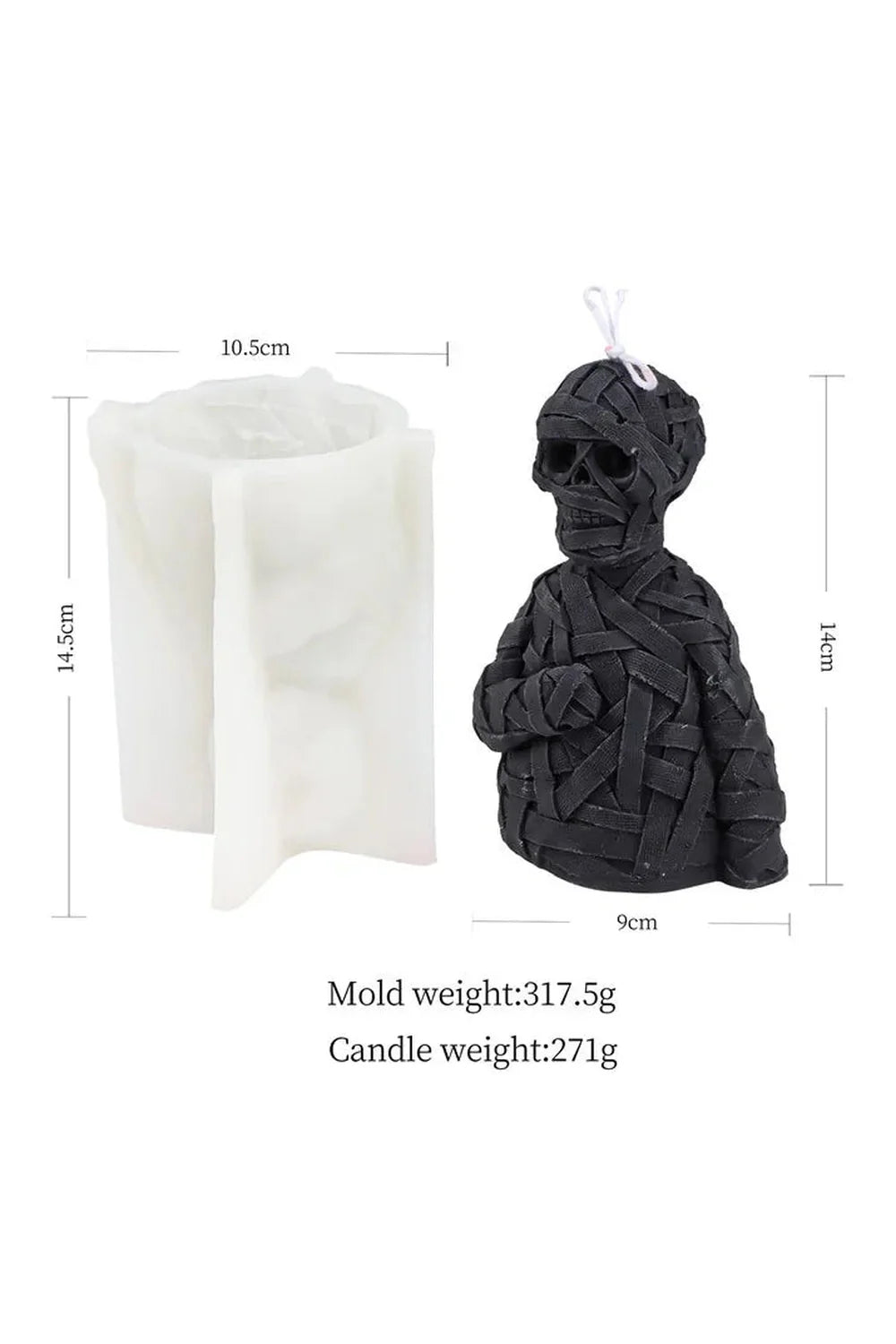 Skull Candle Mold DIY | Bowlift