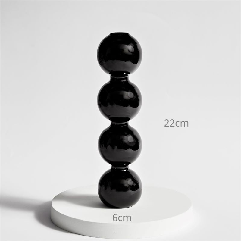 Layered Globe Glass Vase | Bowlift