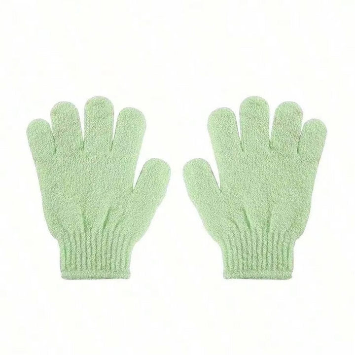 BowLift | Reversible Exfoliating Shower Gloves, Body Scrub and Cleansing Gloves for Smooth Skin