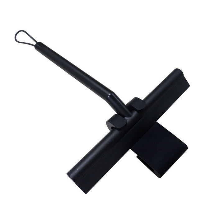 ShowerEase Shower Squeegee - Stylish Black Shower Aid Bowlift