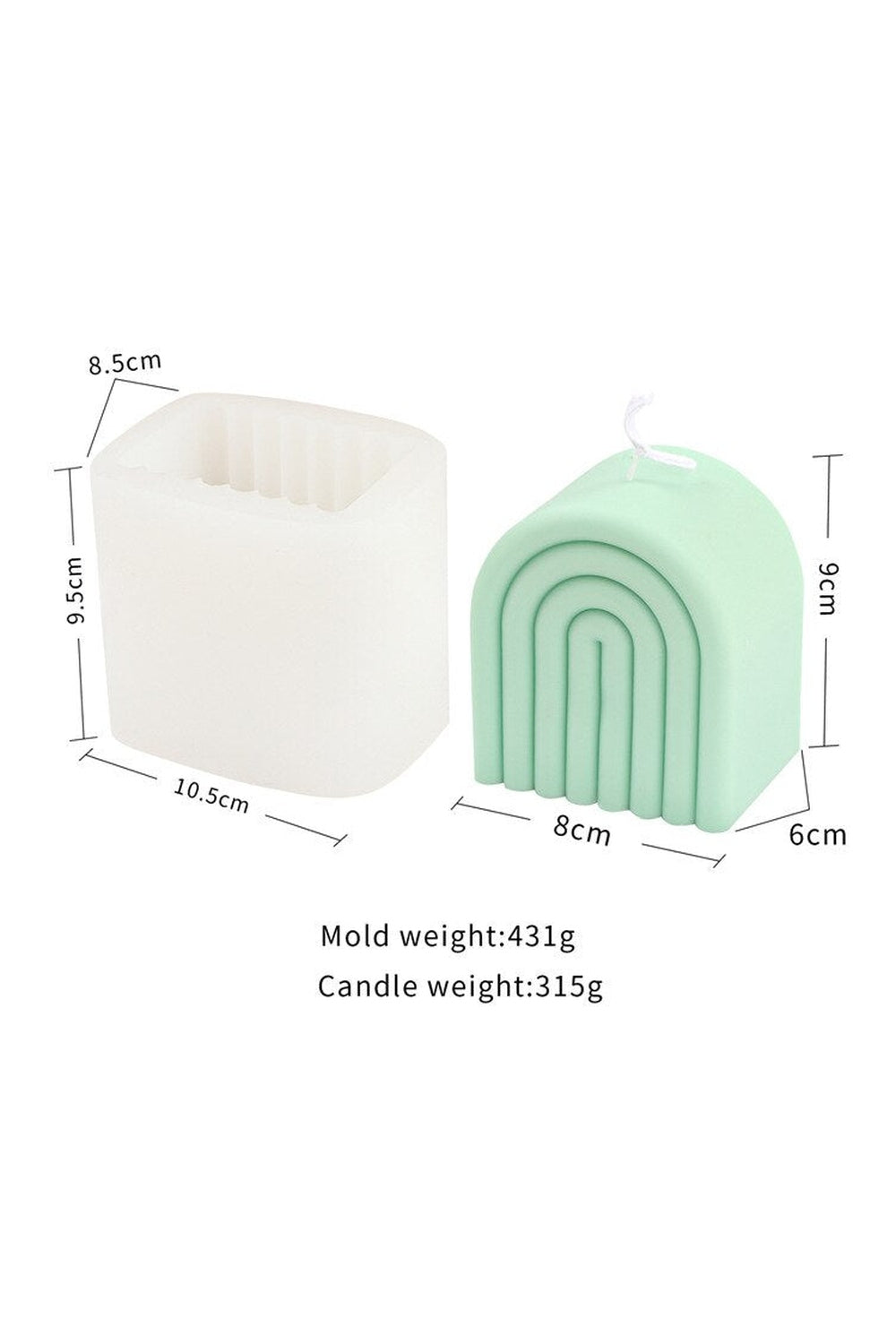 Fan Candle Shape | Bowlift