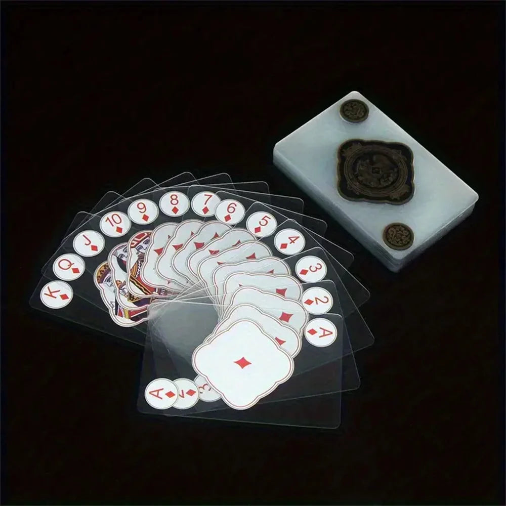 BowLift | Waterproof Transparent Playing Cards