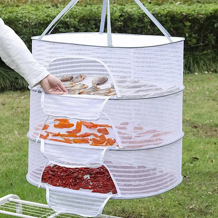 BowLift | FlexiDry Drying Net | Foldable & Compact | Quick-Drying Mesh Design | 3 Levels