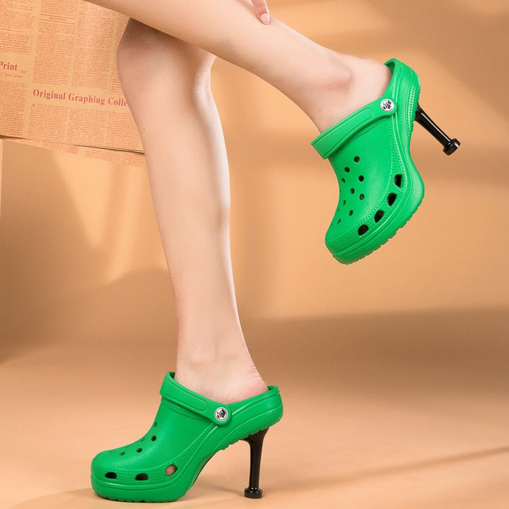 BowLift | Non-Slip Beach Thick Soles High Heels Sandals