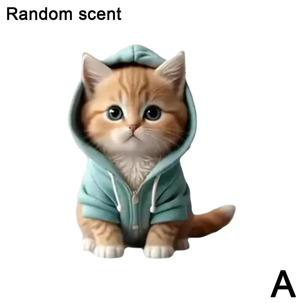 BowLift | Cool Hoodie Cat Clip-On Car Freshener