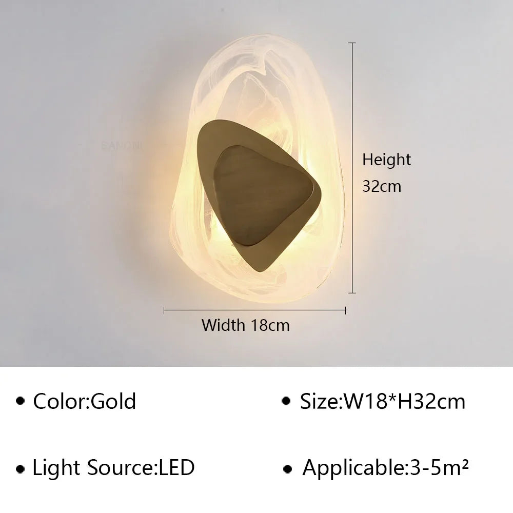 GlowElegance – LED Wall Lamp for Bedroom & Living Room Bowlift