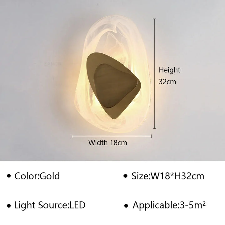 GlowElegance – LED Wall Lamp for Bedroom & Living Room Bowlift
