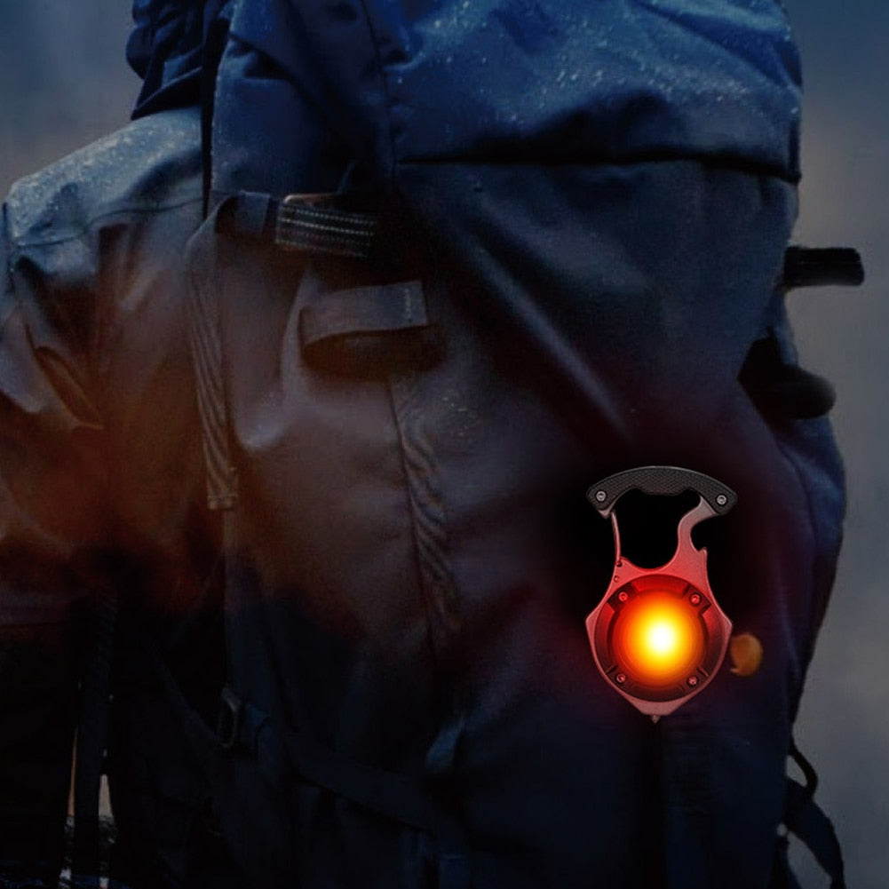 7in1 Pocket Lamp Survival Camping Keychain | Bowlift