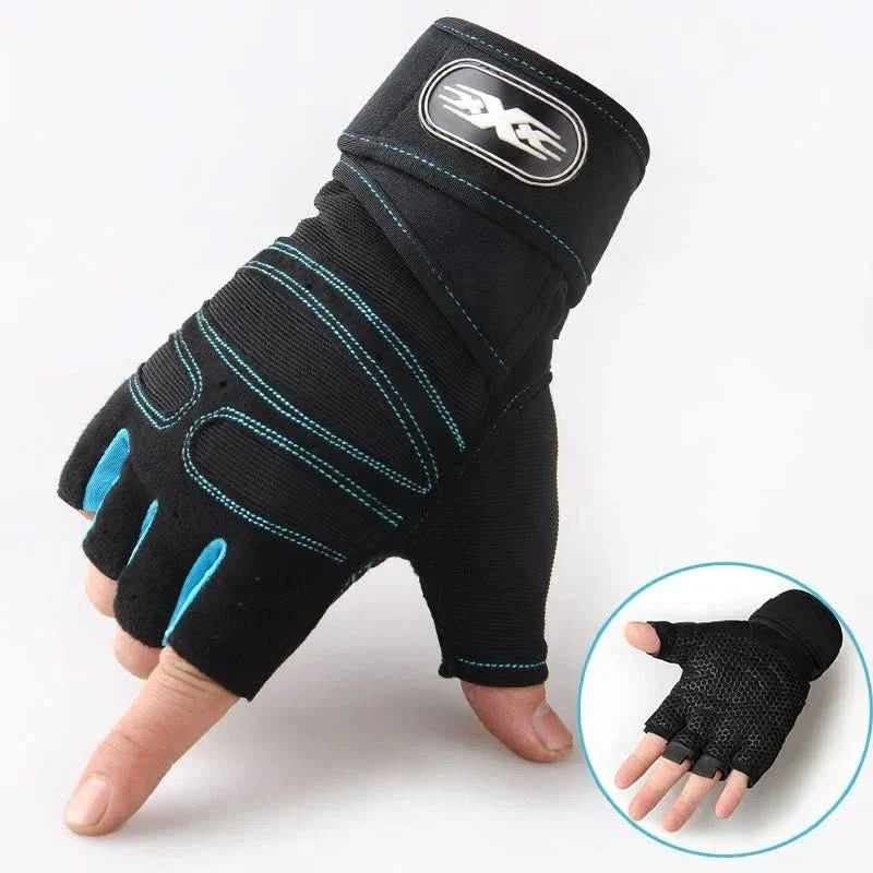 BowLift | Shock-resistant training gloves with wrist support | For weight training, fitness & cycling