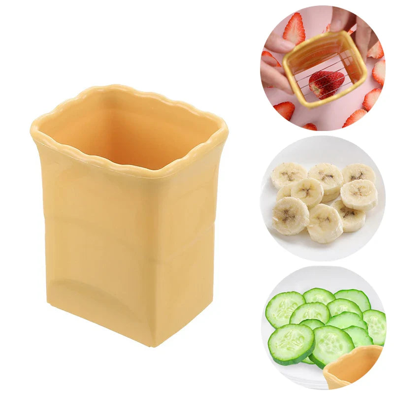 BowLift | Stainless Steel Handheld Fruit Cup Slicer