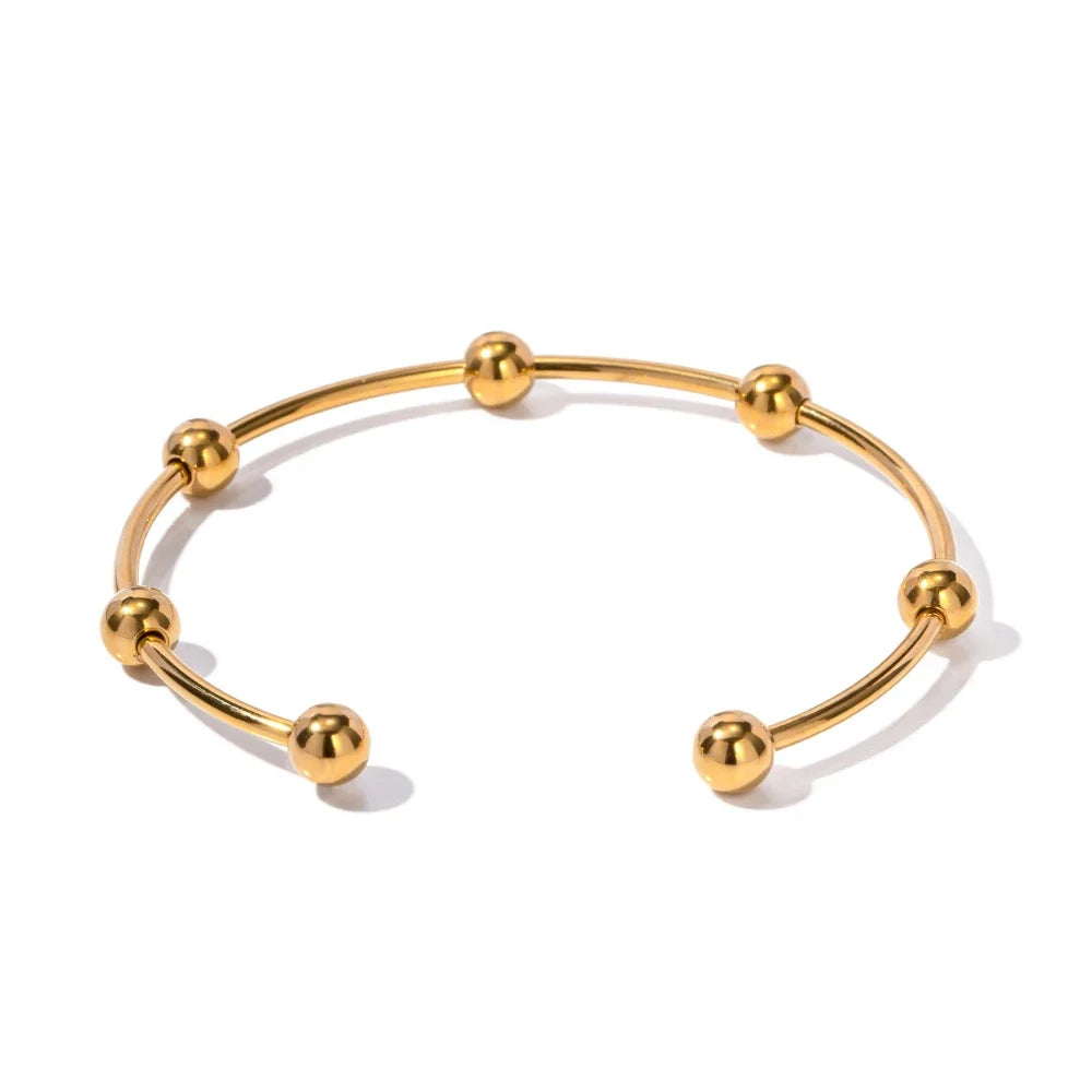 BowLift | Classy Separated Sphere Bangle Bracelet