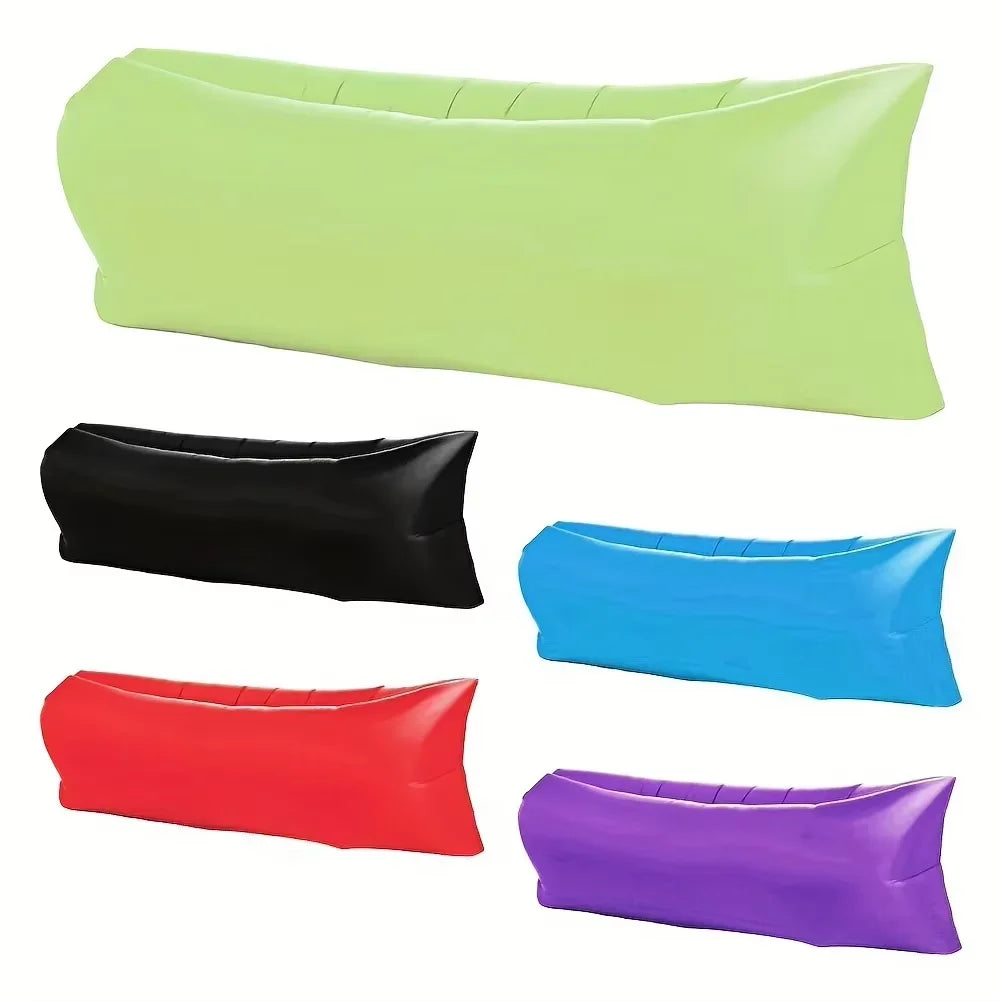 BowLift | Inflatable Lounge Sofa | Without Pump & with Headrest | AirLoungeGo Outdoor Sofa 190×70 cm – Portable & Waterproof