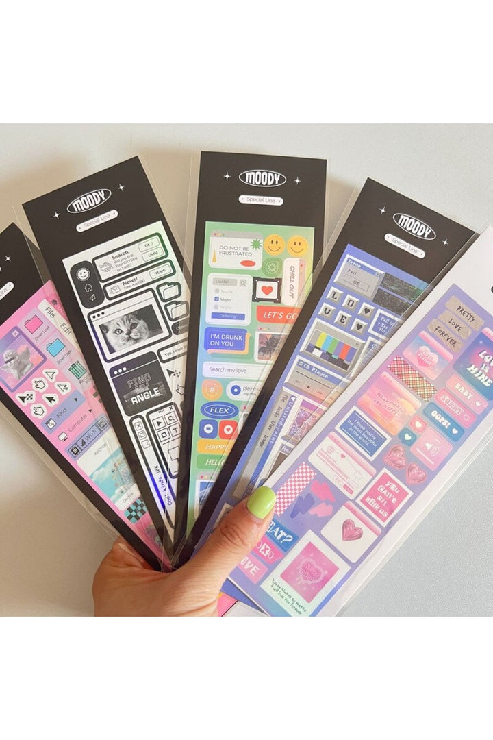 Dialog Sticker Set 5PCS/Set | Bowlift