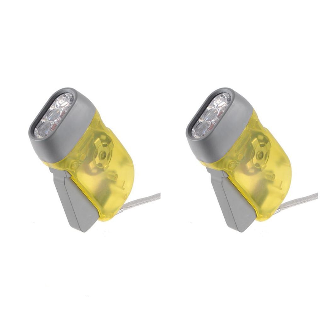 Mini Manual Dynamo Emergency Flashlight | Bowlift
