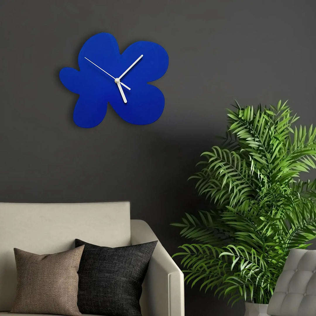 PetalTime - Elegant Flower Wall Clock for Interior Bowlift