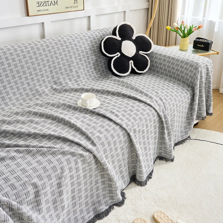 BowLift | Sofa blanket throw | Reversible design & Extra large | Easy care & Scratch resistant | CasaLunea