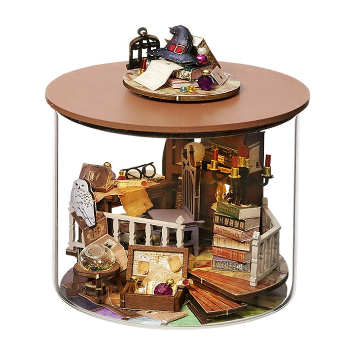 Mini Mansion Wooden Furnished Doll House | Bowlift